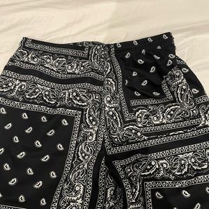 Bandanna style shorts